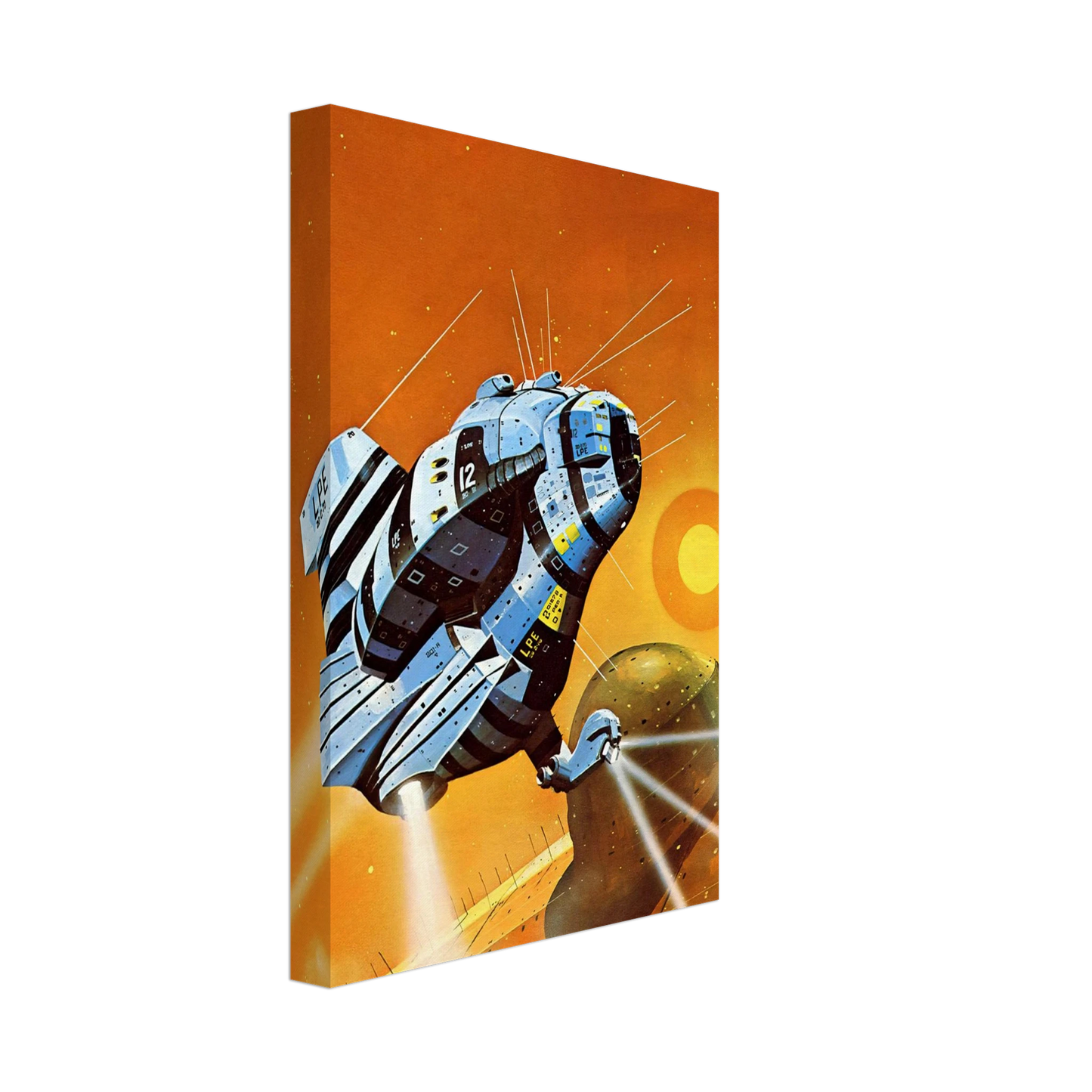 Chris Foss - Chris Foss Canvas - 40x60 cm / 16x24 inches-canvas