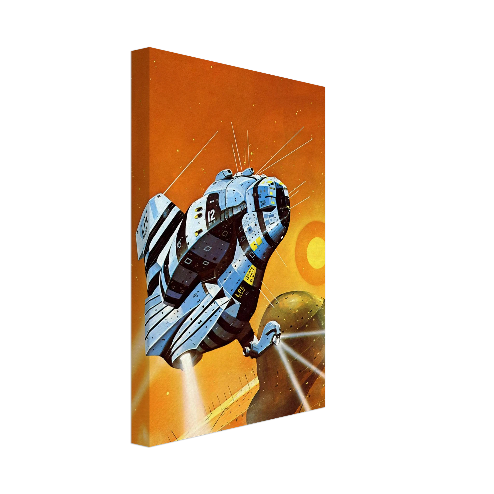Chris Foss - Chris Foss Canvas - 40x60 cm / 16x24 inches-canvas