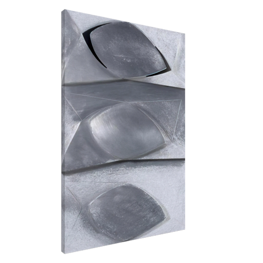 Gyula Kosice - Composition-Relief - Concretism Canvas - 20x30 cm / 8x12 inches-canvas