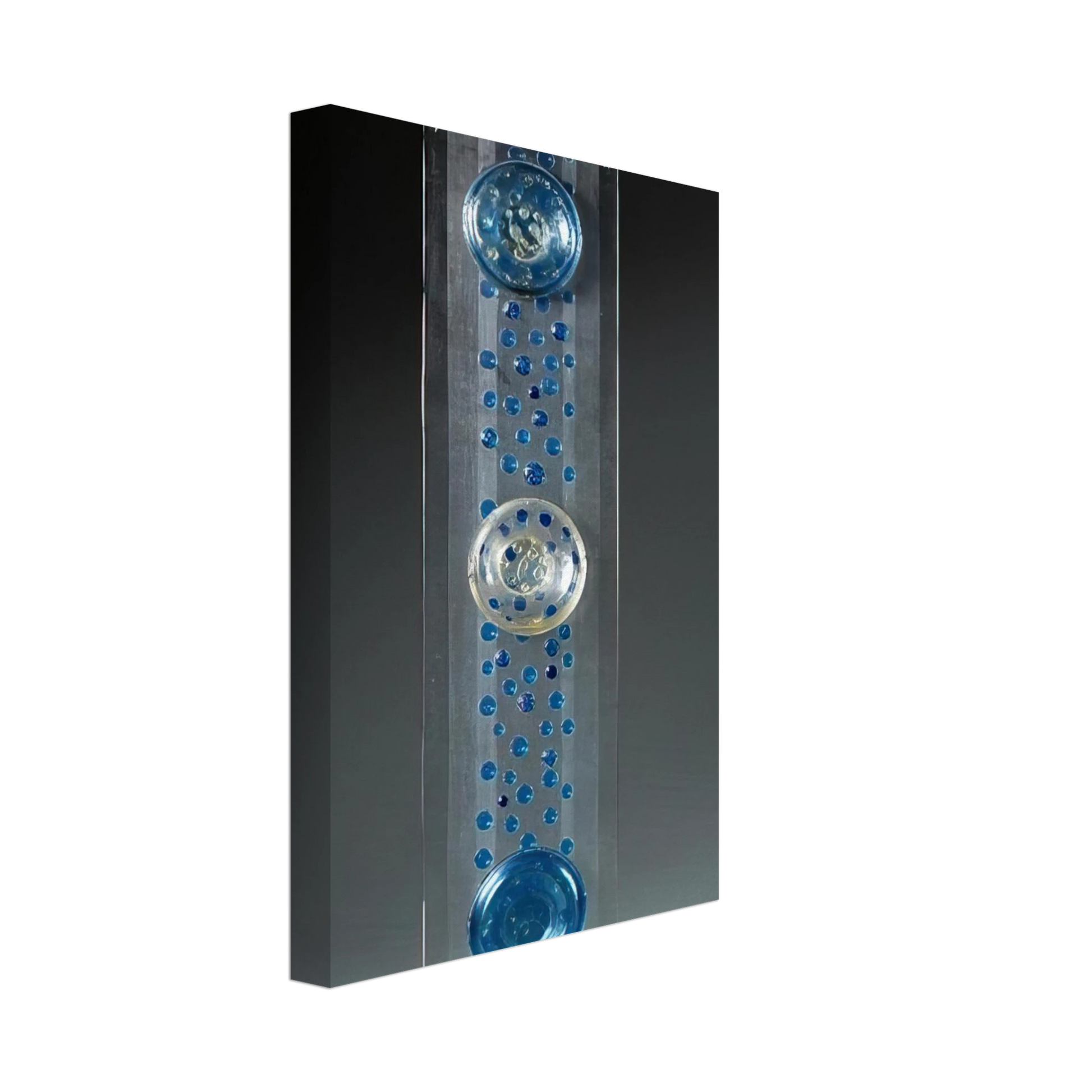 Gyula Kosice - Untitled - Kinetic Art Canvas - 40x60 cm / 16x24 inches-canvas