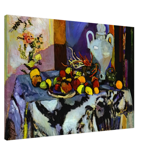 Henri Matisse - BLUE STILL LIFE Canvas - 20x30 cm / 8x12 inches-canvas