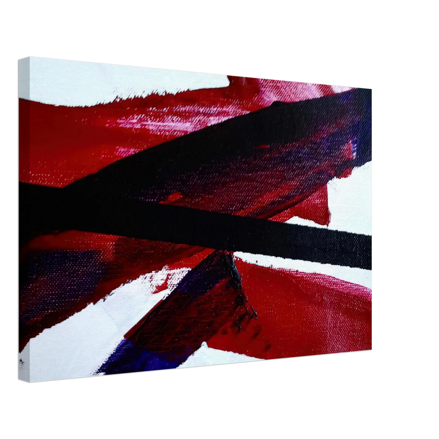 Luis Feito - UNTITLED NR 2318 2006 Canvas - 40x60 cm / 16x24 inches-canvas