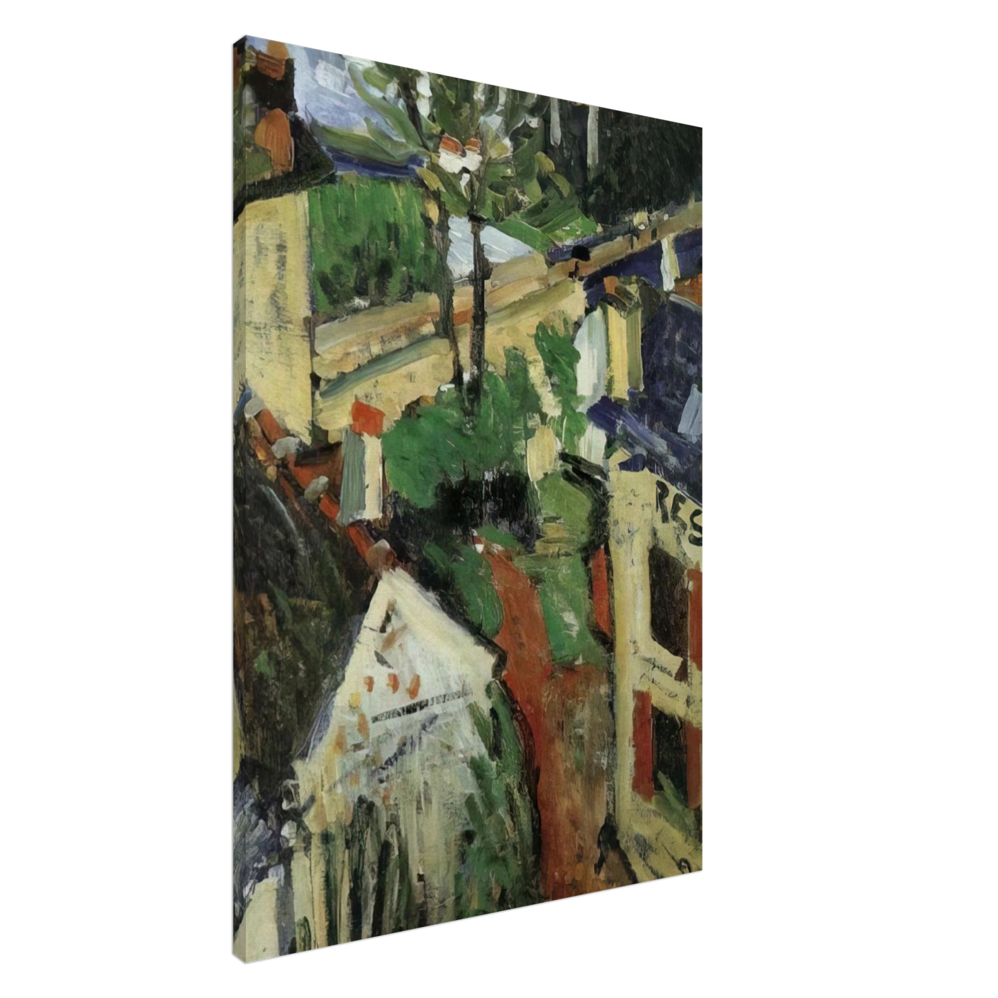 Andre Derain - BAKER S HOTEL Canvas - 20x30 cm / 8x12 inches-canvas