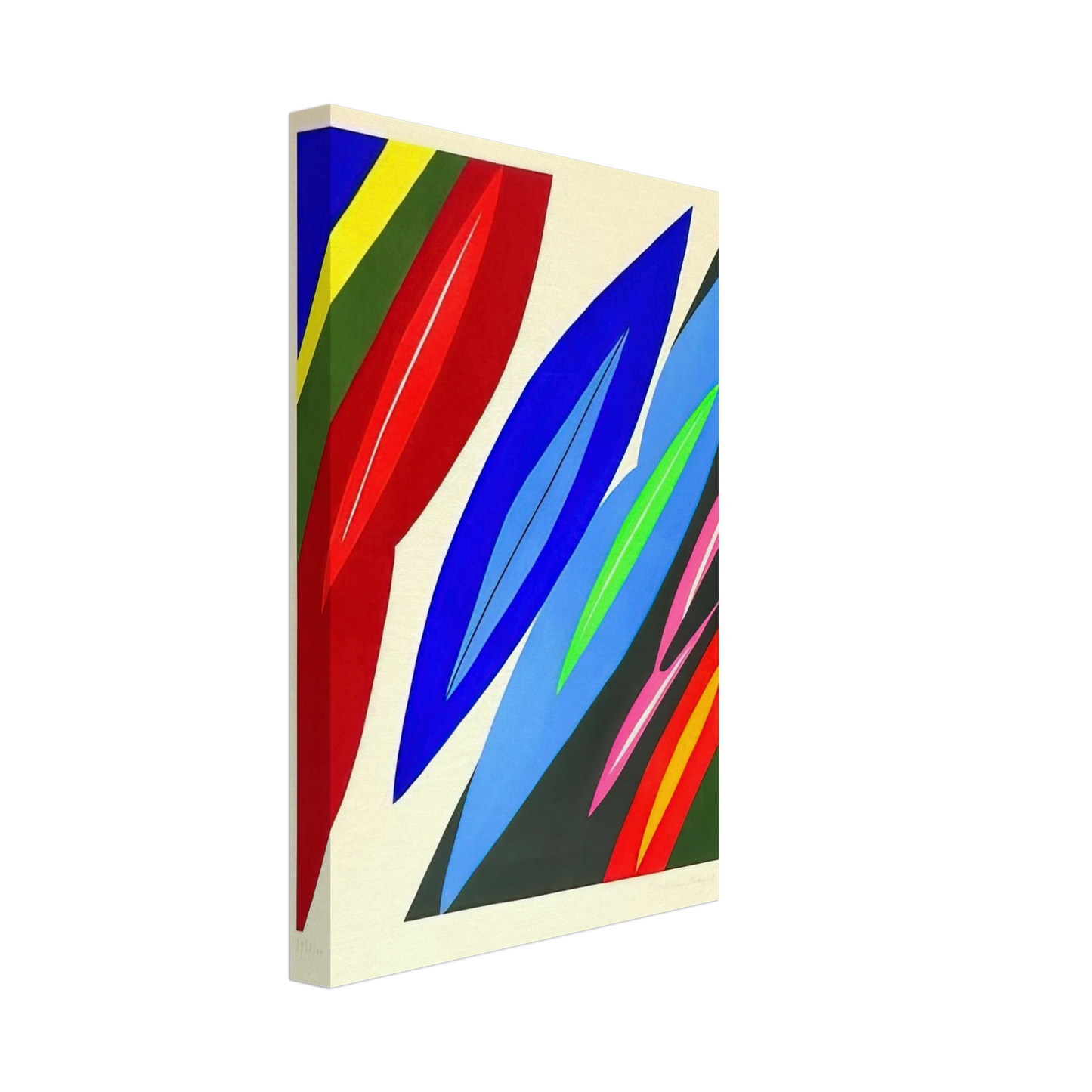 Ernst Wilhelm Nay - Farblitho 1968 - 2 NOR - 1968 Canvas - 70x100 cm / 28x40 inches-canvas