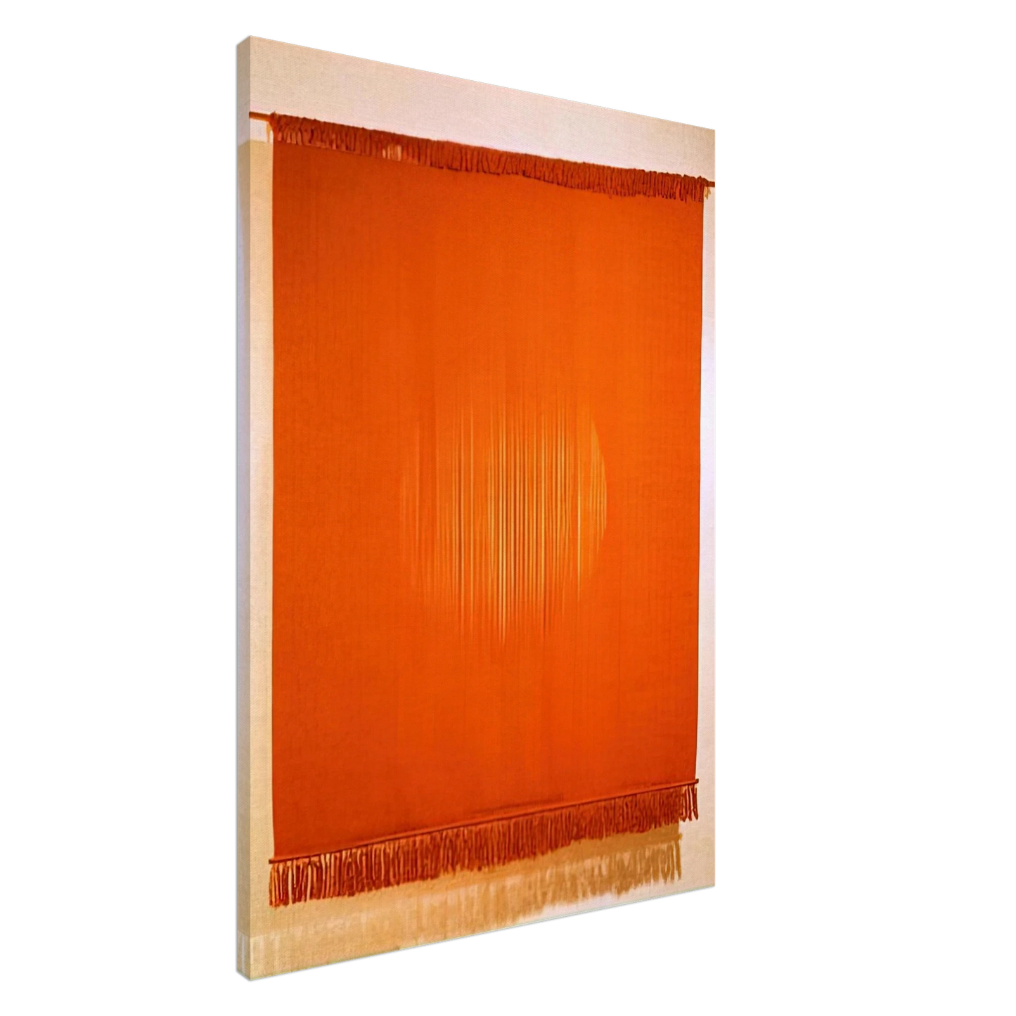 Lenore Tawney - IN FIELDS OF LIGHT 1975 Canvas - 20x30 cm / 8x12 inches-canvas