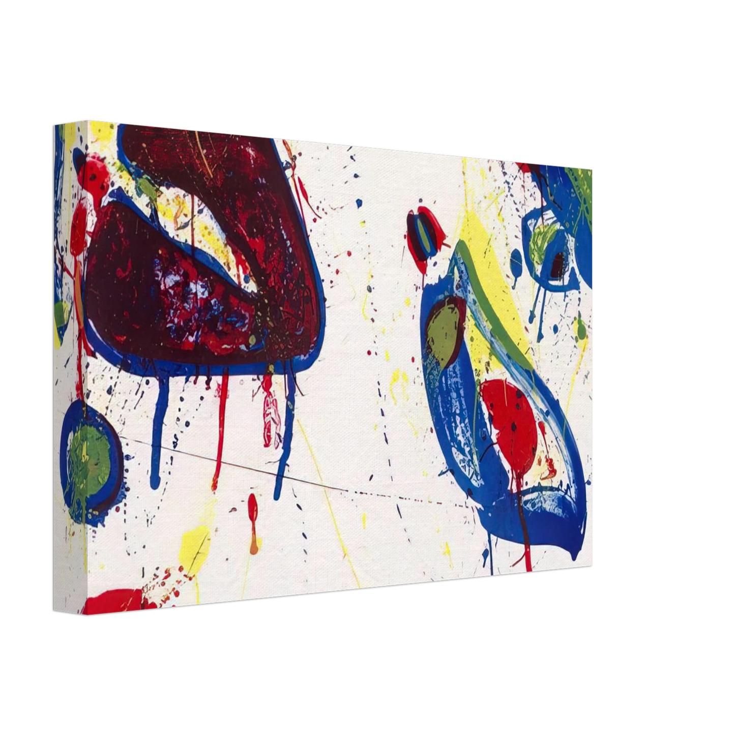 Sam Francis - Heart Stone Canvas - 70x100 cm / 28x40 inches-canvas