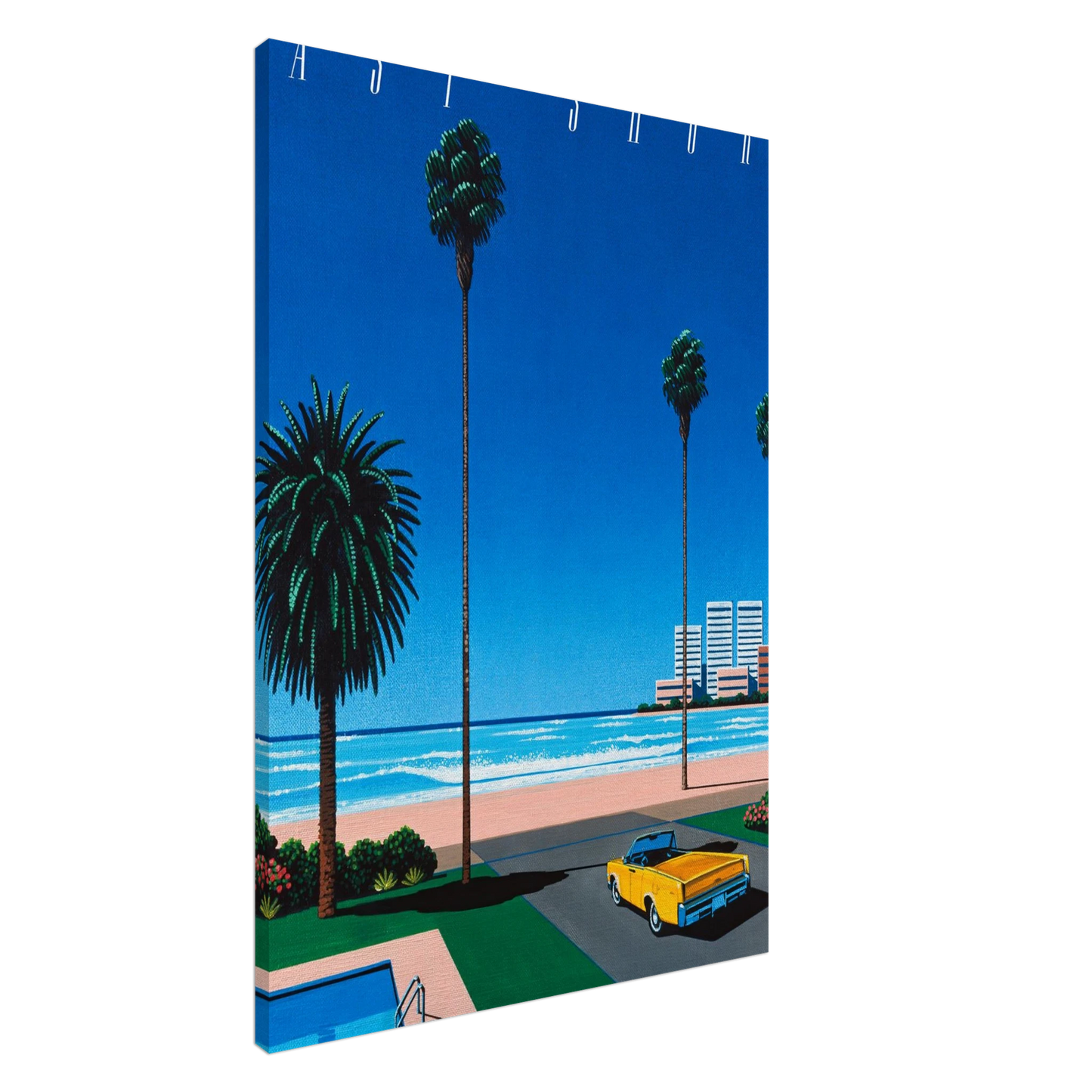 Hiroshi Nagai - Bronze - East Shore Canvas - 20x30 cm / 8x12 inches-canvas