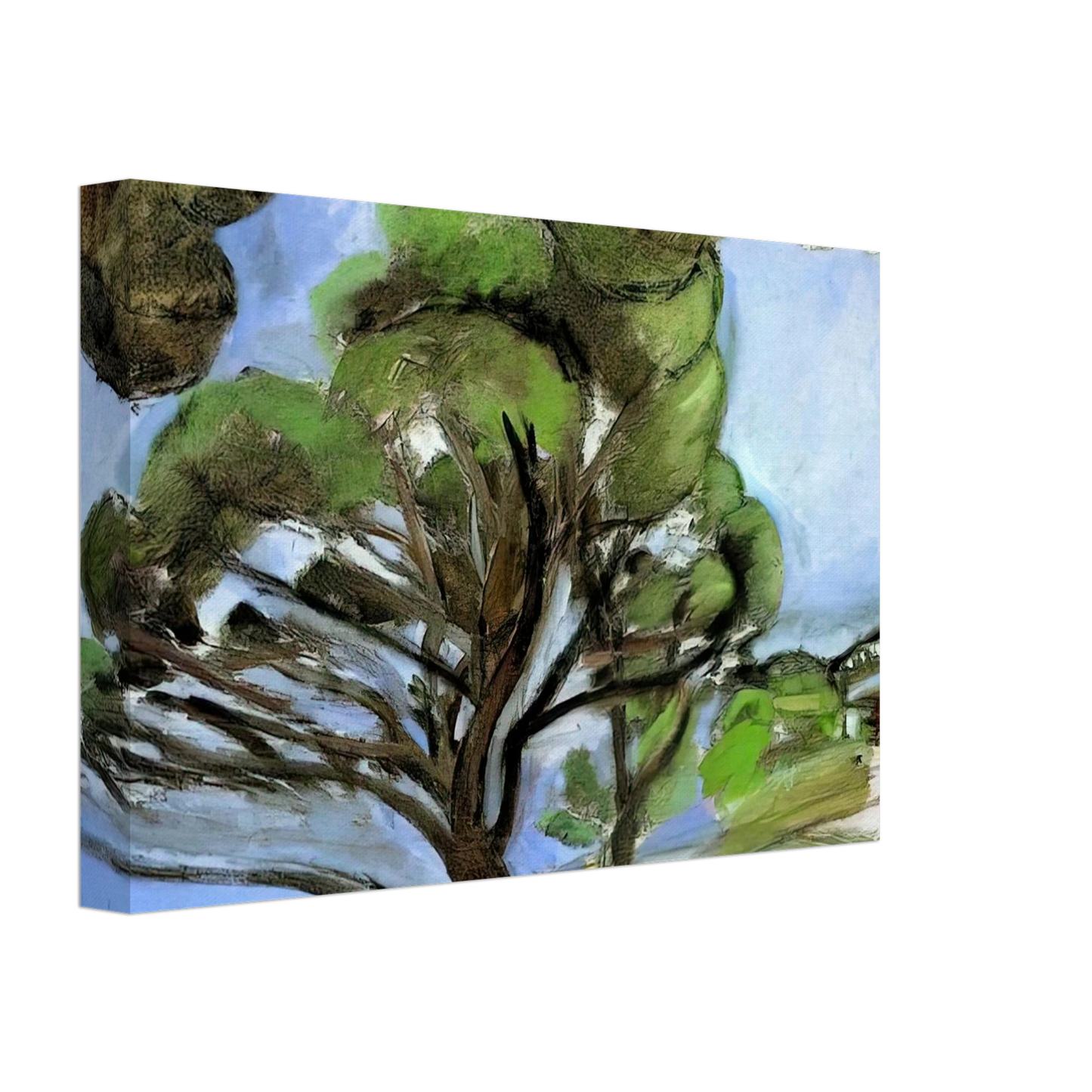 Henri Matisse - THE LARGE PINE 1926 Canvas - 40x60 cm / 16x24 inches-canvas