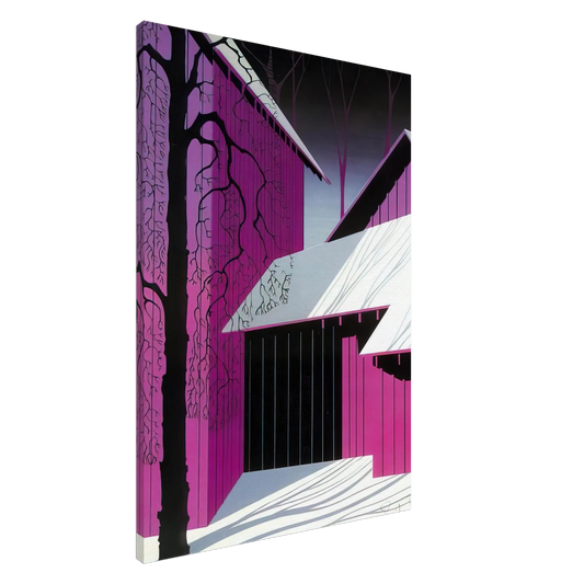 Eyvind Earle - Amethyst Canvas - 20x30 cm / 8x12 inches-canvas