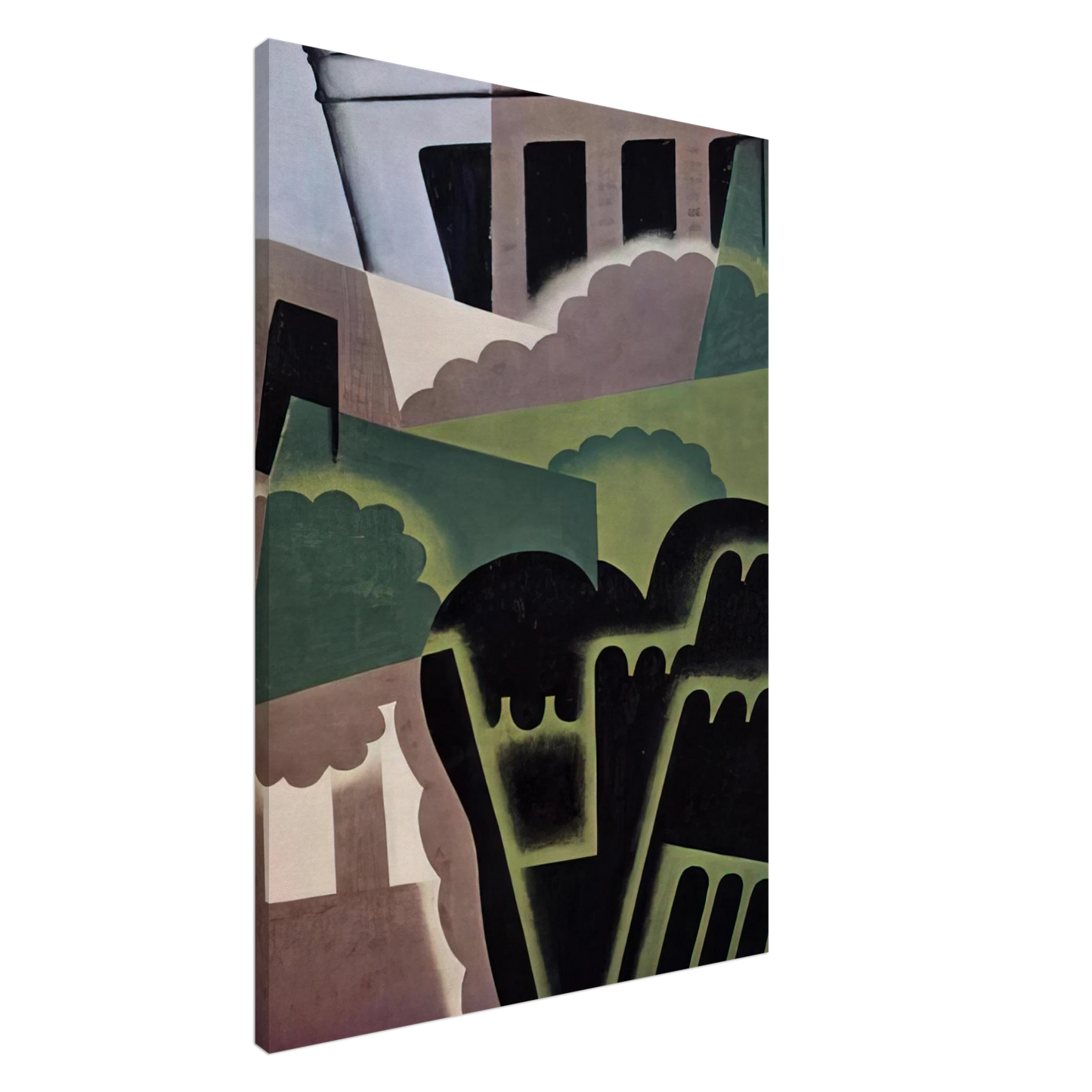 Juan Gris - LANDSCAPE Canvas - 20x30 cm / 8x12 inches-canvas