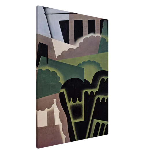 Juan Gris - LANDSCAPE Canvas - 20x30 cm / 8x12 inches-canvas