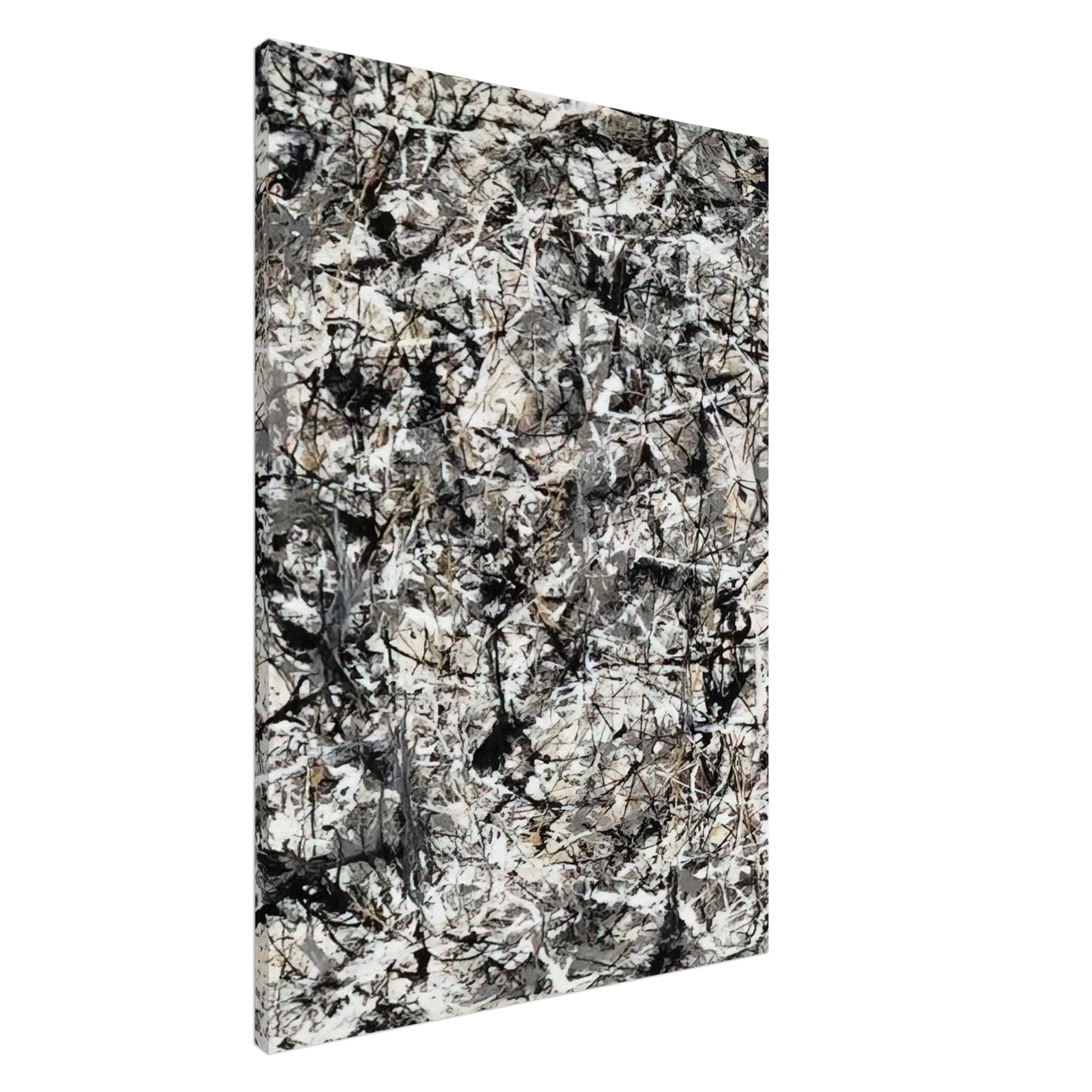 Jackson Pollock - CATHEDRAL 1947 Canvas - 20x30 cm / 8x12 inches-canvas