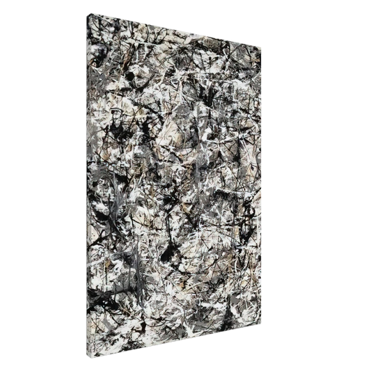 Jackson Pollock - CATHEDRAL 1947 Canvas - 20x30 cm / 8x12 inches-canvas