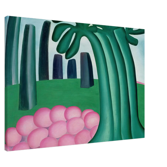 Tarsila do Amaral - Forest Canvas - 20x30 cm / 8x12 inches-canvas