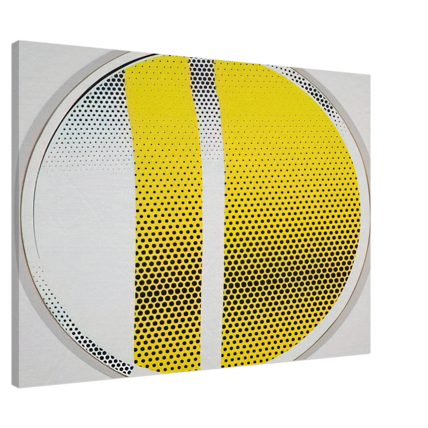 Roy Lichtenstein - MIRROR 4 1970 3 Canvas - 20x30 cm / 8x12 inches-canvas