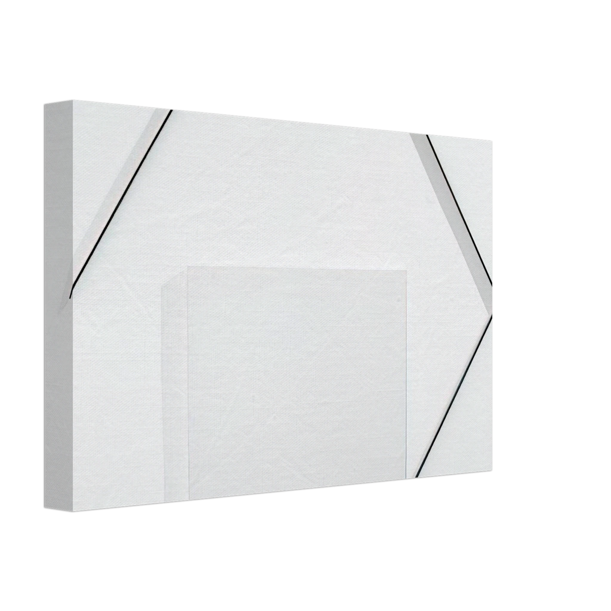 Francois Morellet - Steel-Life NÂ°43 - Minimalism Canvas - 70x100 cm / 28x40 inches-canvas