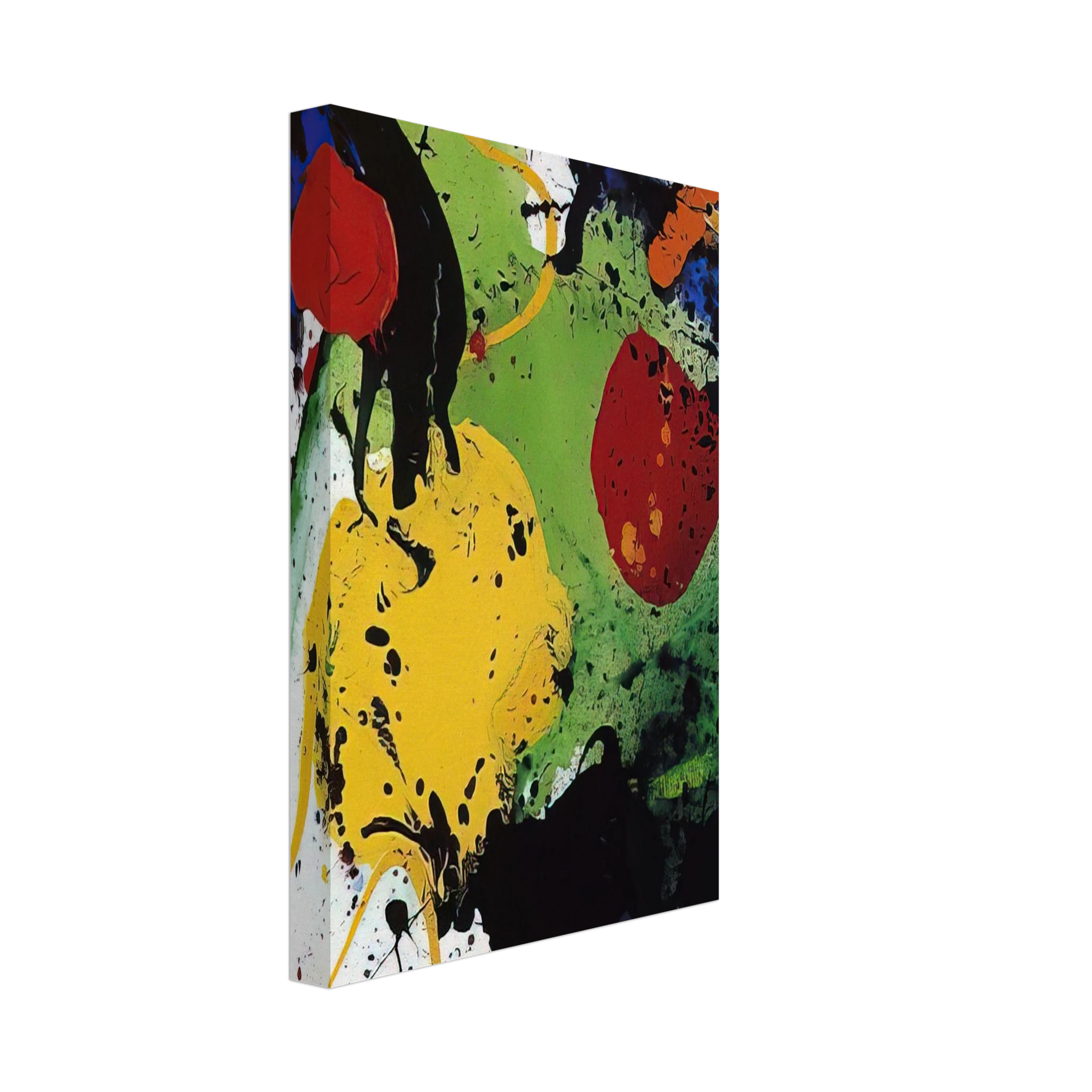 Sam Francis - Untitled  SFP-89-57  Canvas - 40x60 cm / 16x24 inches-canvas