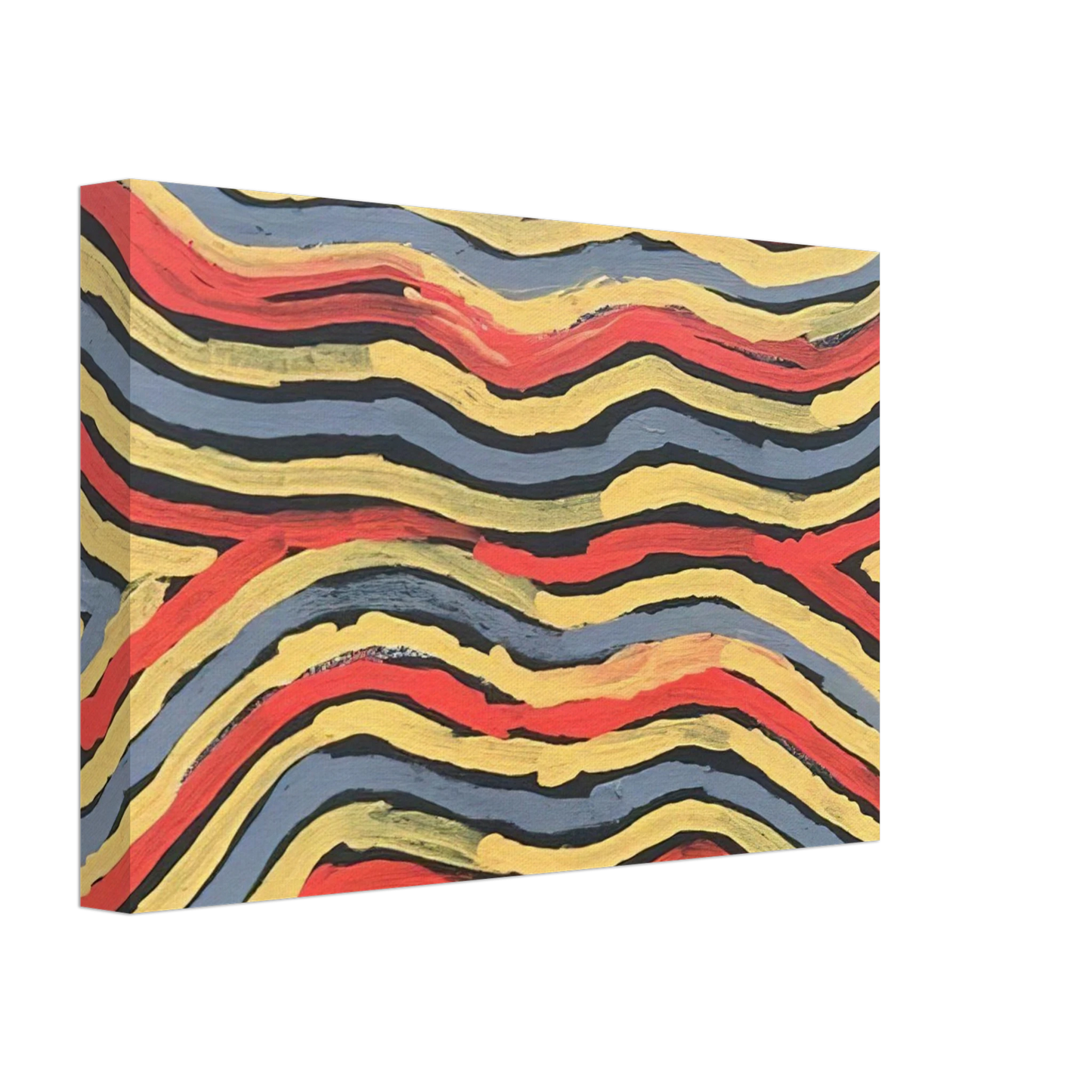 Clifford Possum Tjapaltjarri - Worm Dreaming - 1997 Canvas - 70x100 cm / 28x40 inches-canvas