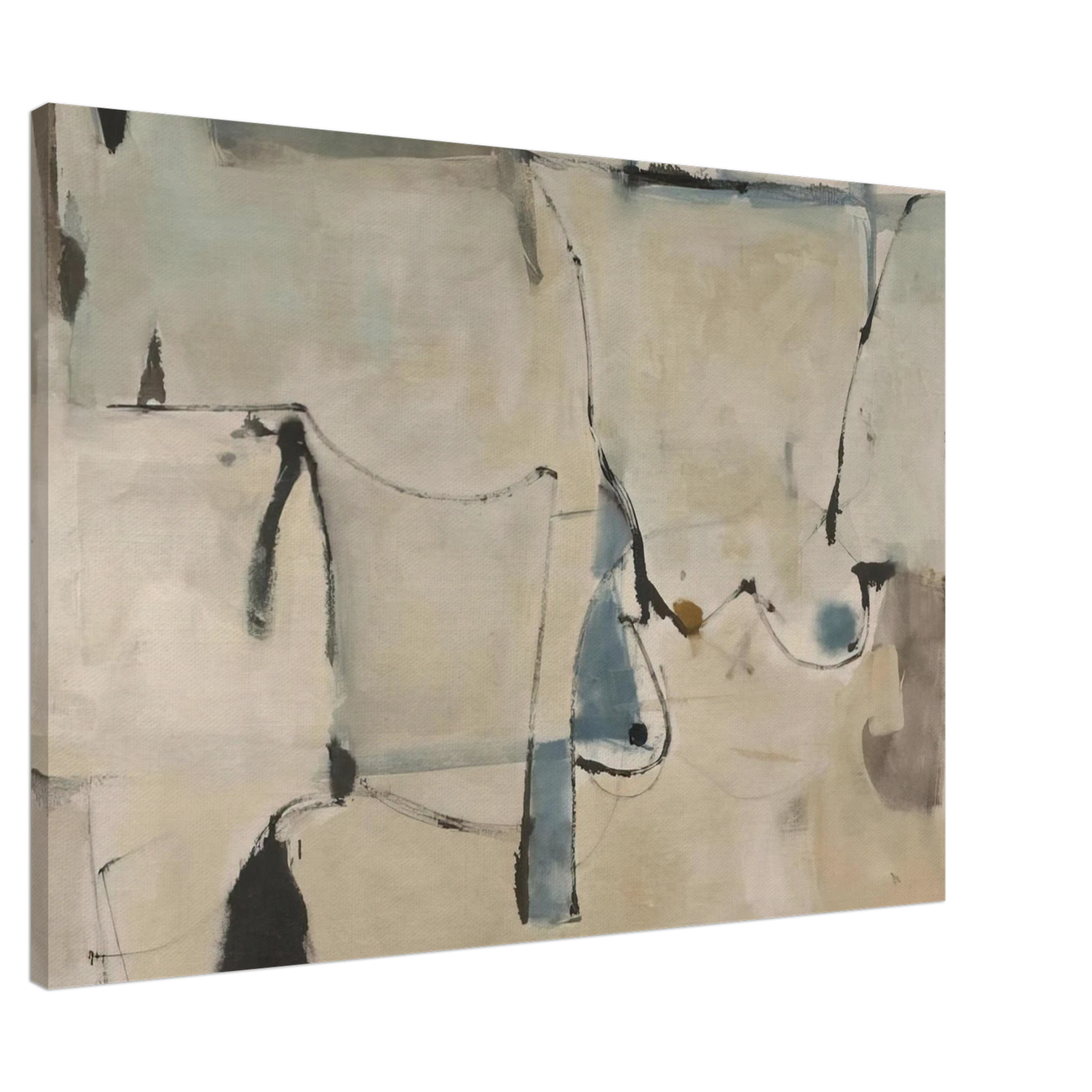 Richard Diebenkorn - Miller 22 Canvas - 20x30 cm / 8x12 inches-canvas