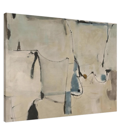 Richard Diebenkorn - Miller 22 Canvas - 20x30 cm / 8x12 inches-canvas