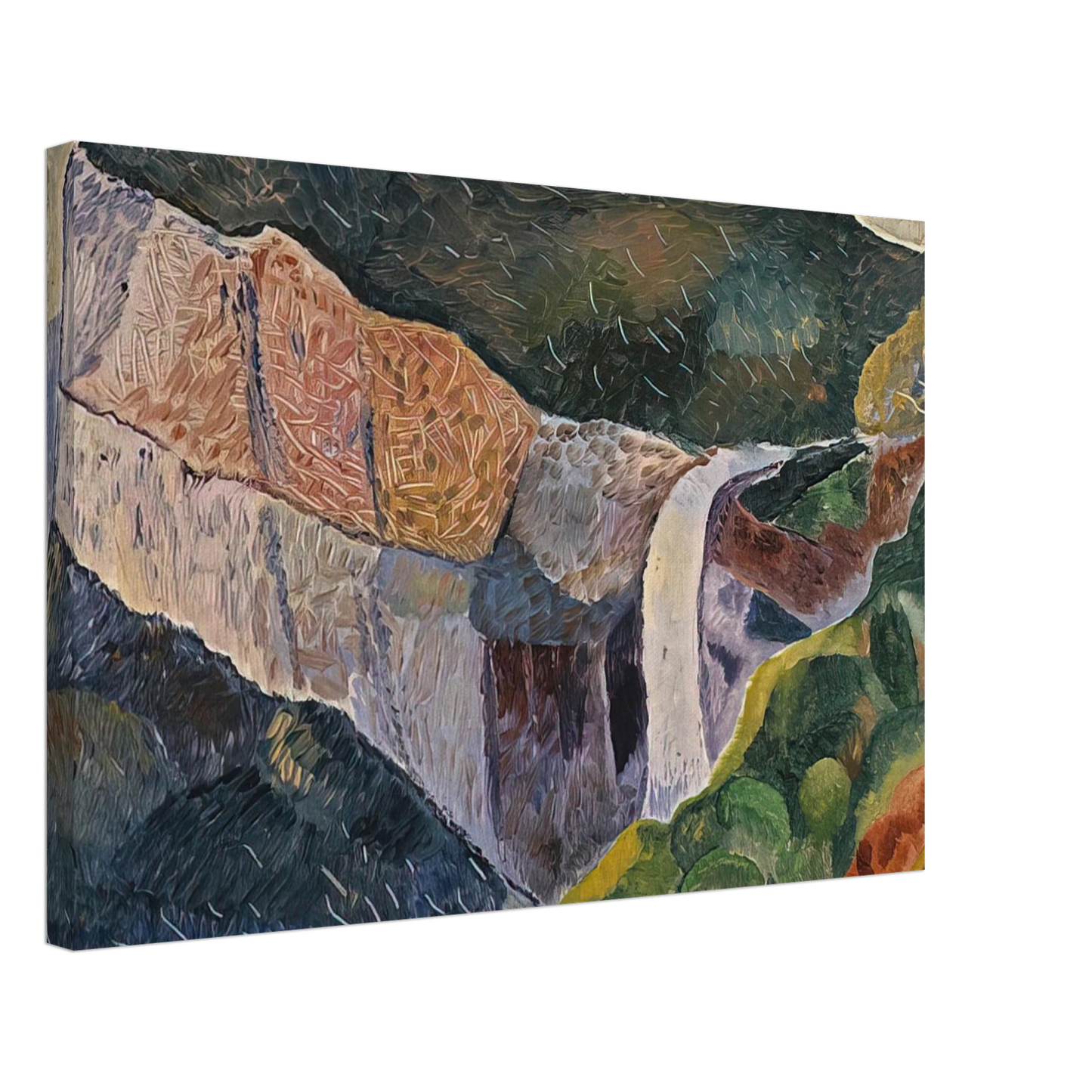 Grace Cossington Smith - Govett's Leap - 1933 Canvas - 40x60 cm / 16x24 inches-canvas