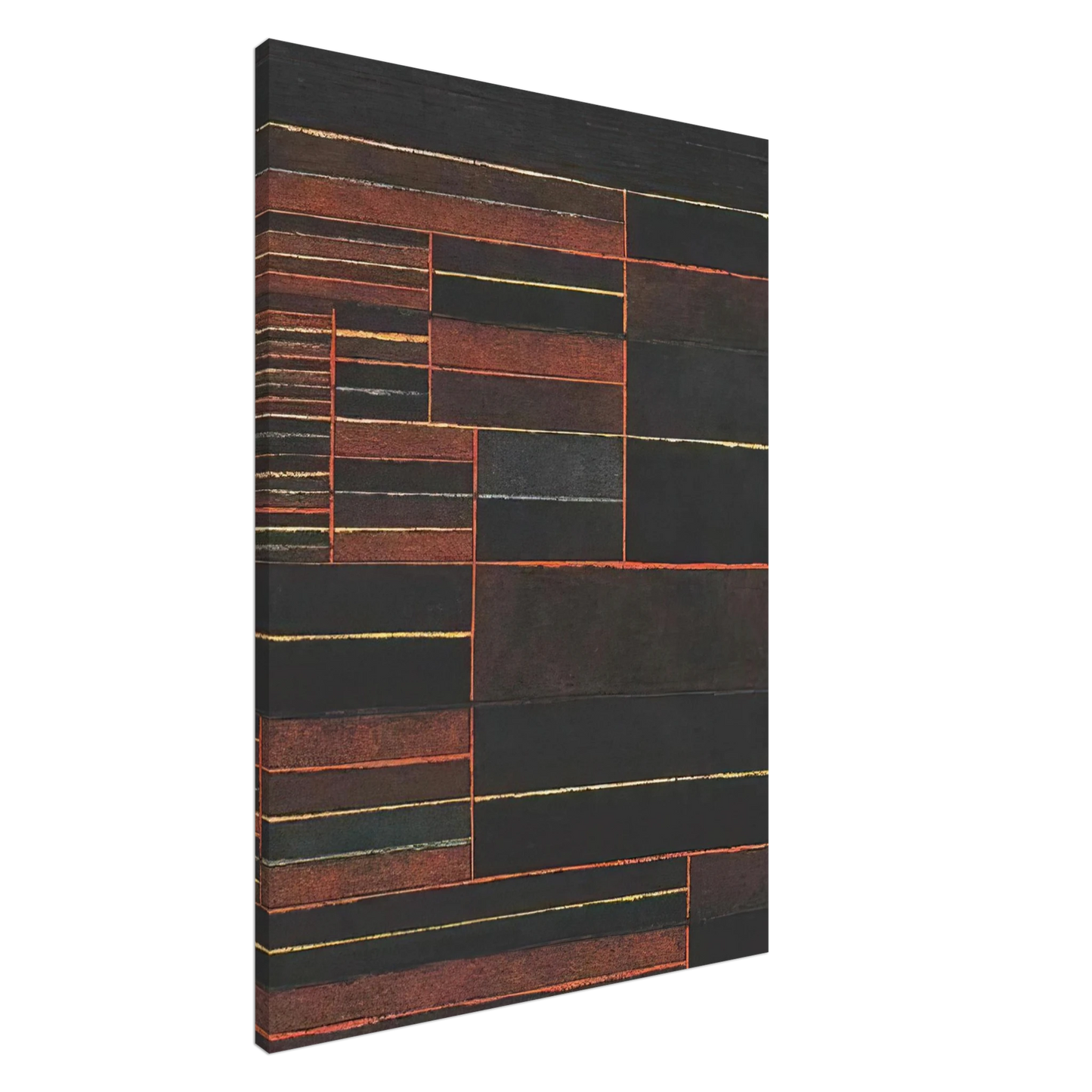 Paul Klee - IN THE CURRENT SIX THRESHOLDS 1929 Canvas - 20x30 cm / 8x12 inches-canvas