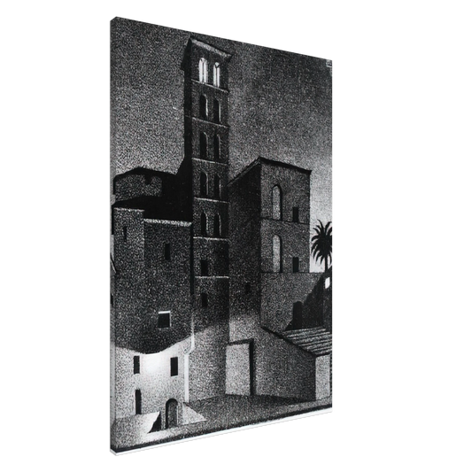 MC Escher - ESCHER (27) Canvas - 20x30 cm / 8x12 inches-canvas