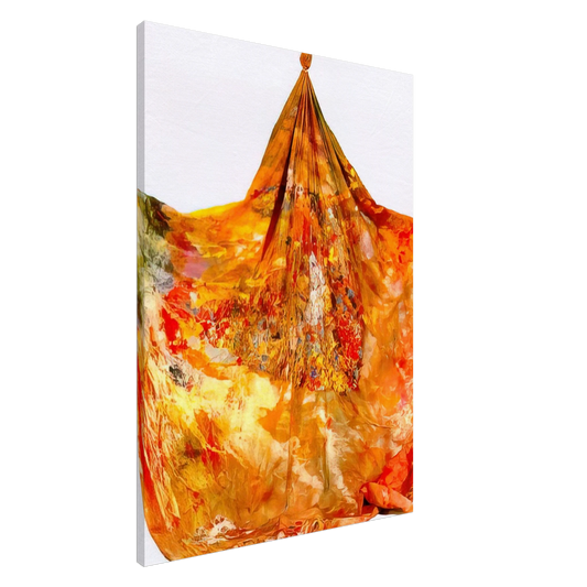 Sam Gilliam - Mars at Angles Canvas - 20x30 cm / 8x12 inches-canvas