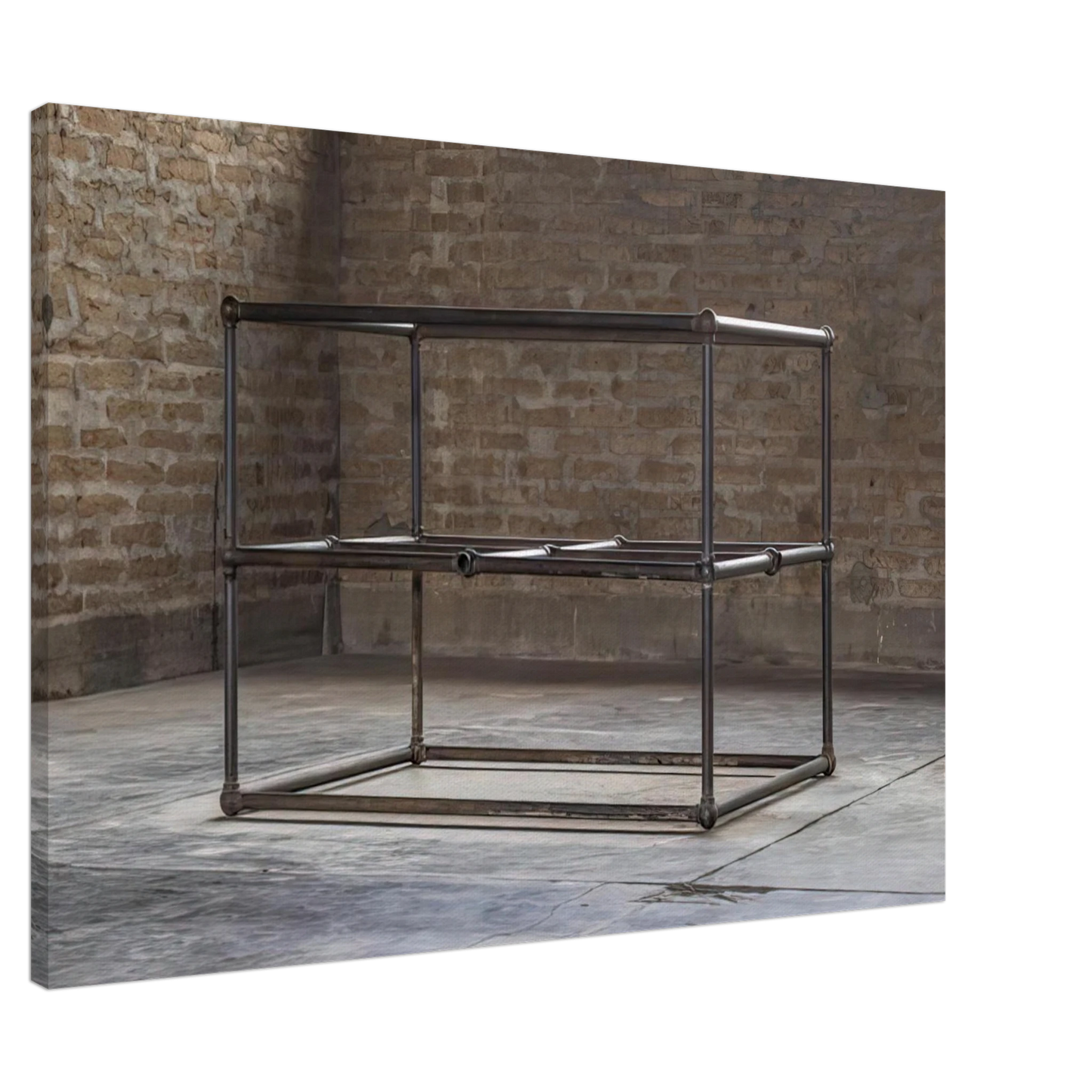 Donald Judd - To Dave Shackman - 1964 Canvas - 20x30 cm / 8x12 inches-canvas