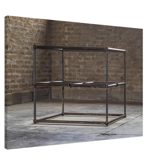Donald Judd - To Dave Shackman - 1964 Canvas - 20x30 cm / 8x12 inches-canvas