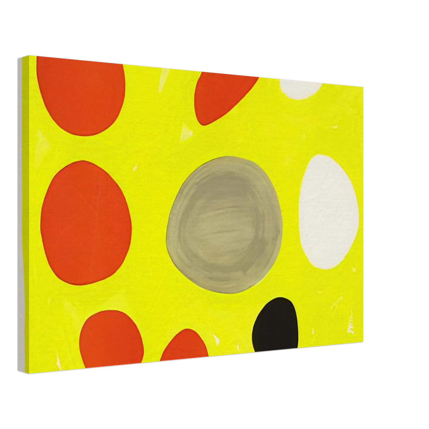 Alexander Calder - GREY OVAL 1975 Canvas - 70x100 cm / 28x40 inches-canvas