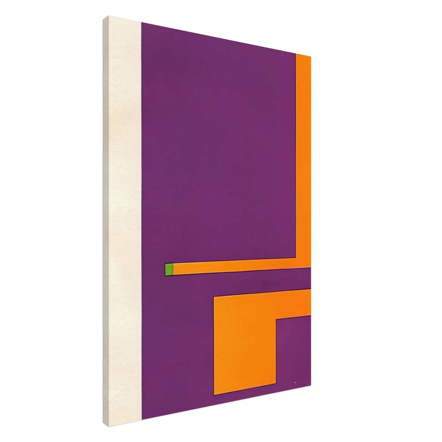 Bruno Munari - Untitled - 1957 Canvas - 20x30 cm / 8x12 inches-canvas