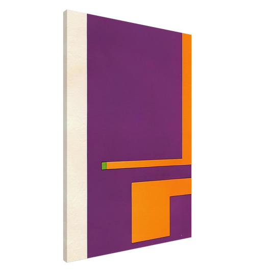 Bruno Munari - Untitled - 1957 Canvas - 20x30 cm / 8x12 inches-canvas