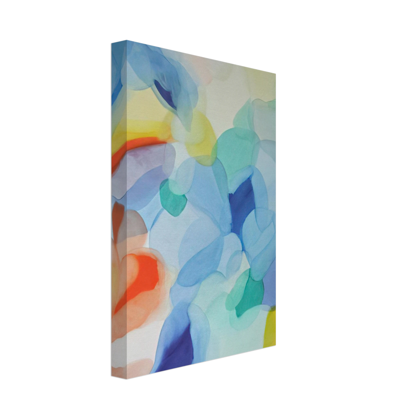 Alice Baber - The Light in the Depths Canvas - 70x100 cm / 28x40 inches-canvas