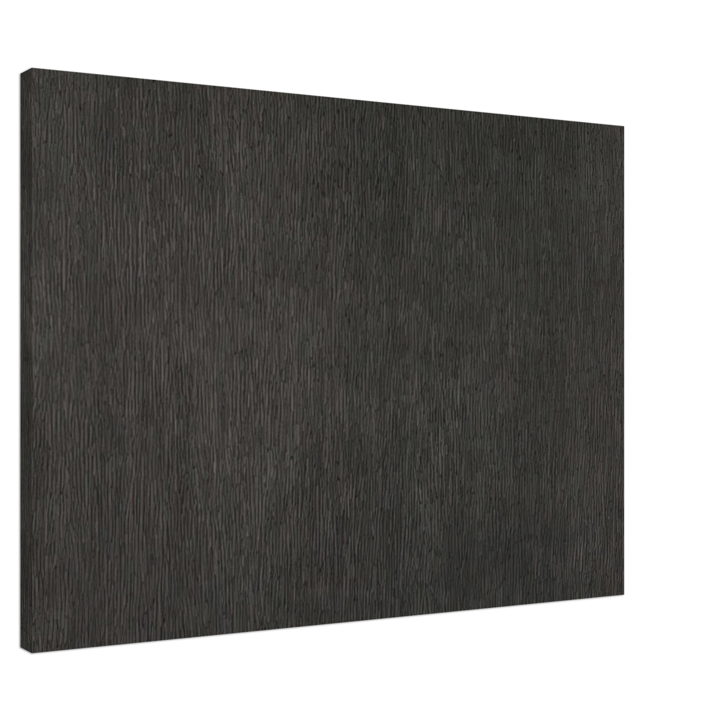 Sol LeWitt - Black with White Lines, Vertical Not Touching Canvas - 20x30 cm / 8x12 inches-canvas