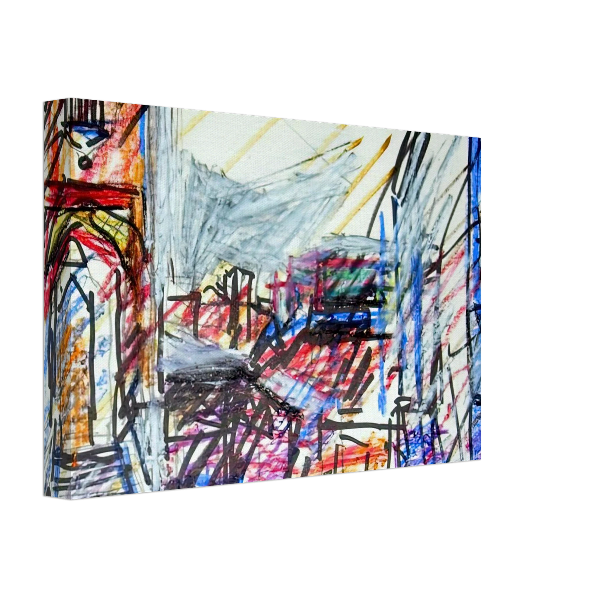 Frank Auerbach - TO THE STUDIOS Canvas - 70x100 cm / 28x40 inches-canvas