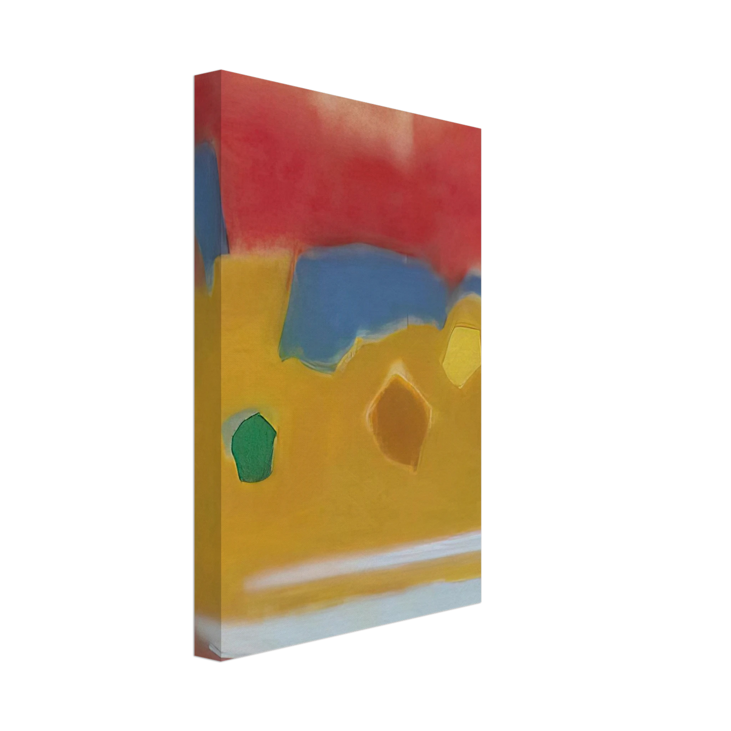 Esteban Vicente - ZARZUELA 1982 Canvas - 40x60 cm / 16x24 inches-canvas