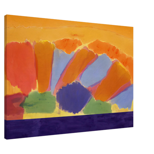 Ronnie Landfield - Uriel - 1978 Canvas - 20x30 cm / 8x12 inches-canvas