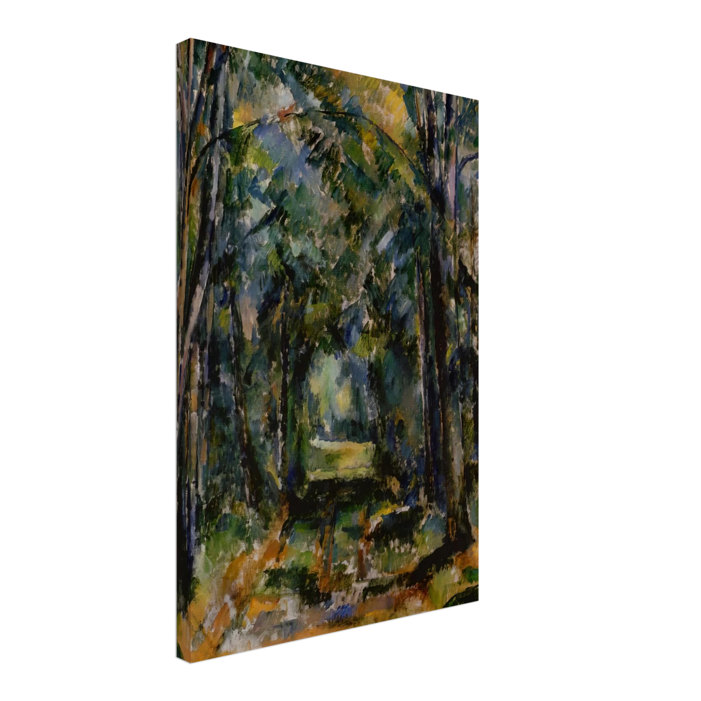 Paul Cezanne - The Alley at Chantilly Canvas - 70x100 cm / 28x40 inches-canvas