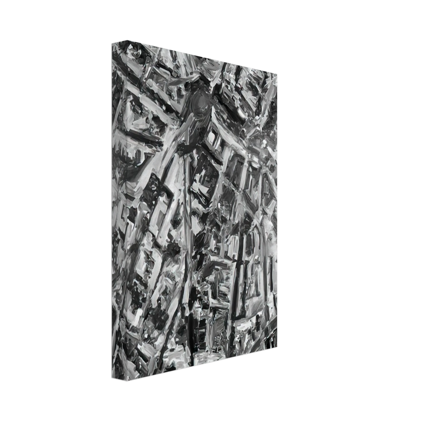 Gerhard Richter - TOWNSCAPE PL 1970 Canvas - 40x60 cm / 16x24 inches-canvas