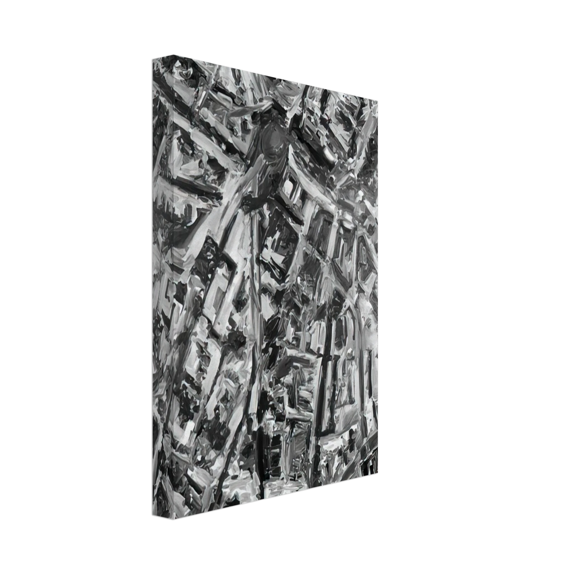 Gerhard Richter - TOWNSCAPE PL 1970 Canvas - 40x60 cm / 16x24 inches-canvas