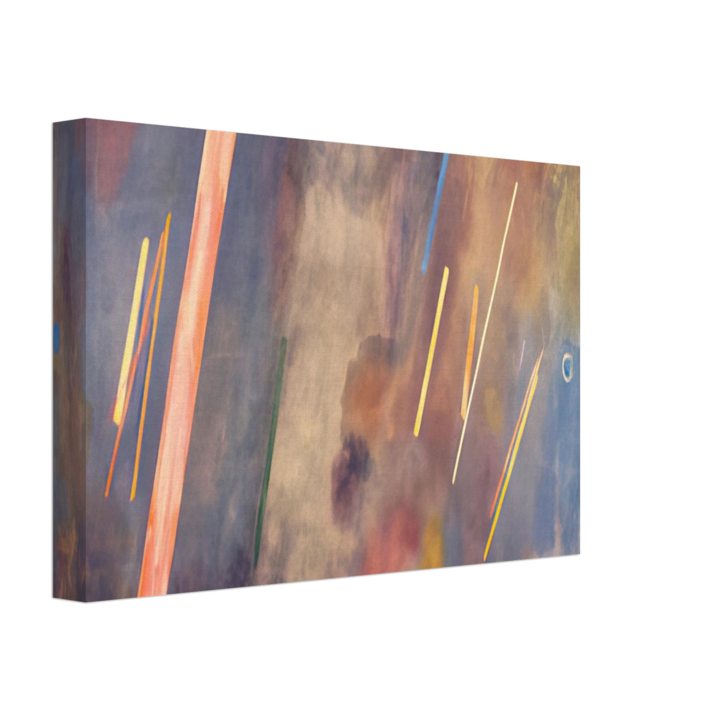 Ronnie Landfield - For William Blake - 1968 Canvas - 70x100 cm / 28x40 inches-canvas