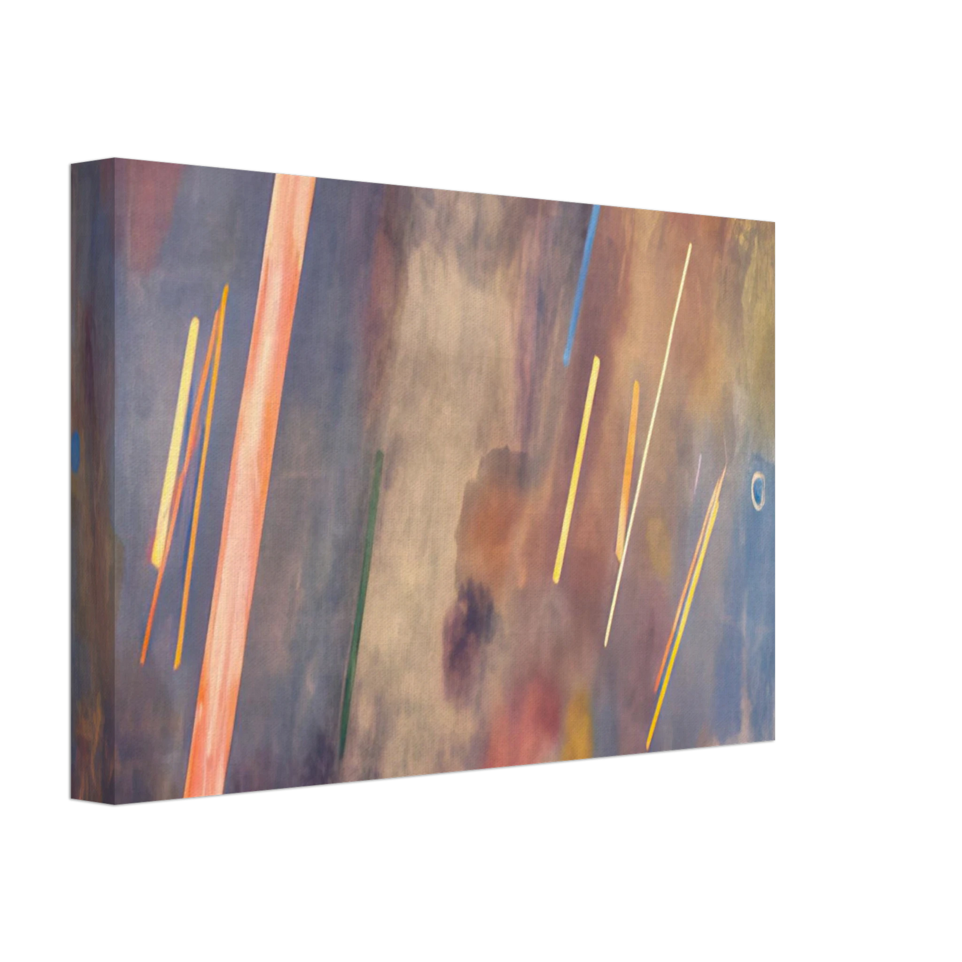 Ronnie Landfield - For William Blake - 1968 Canvas - 70x100 cm / 28x40 inches-canvas