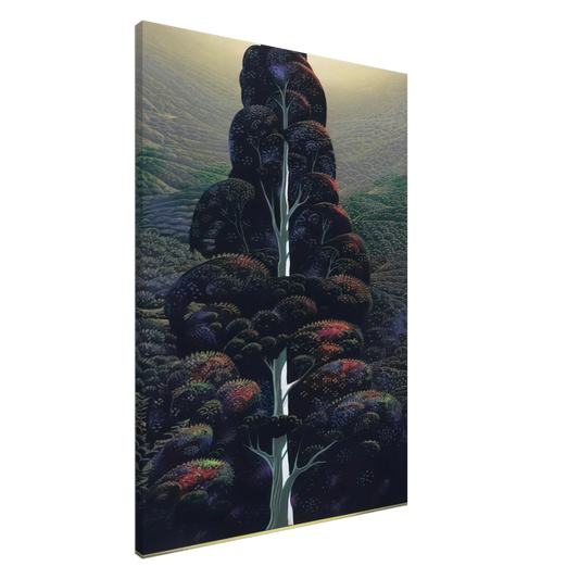 Eyvind Earle - Reaching for the Sky Canvas - 20x30 cm / 8x12 inches-canvas