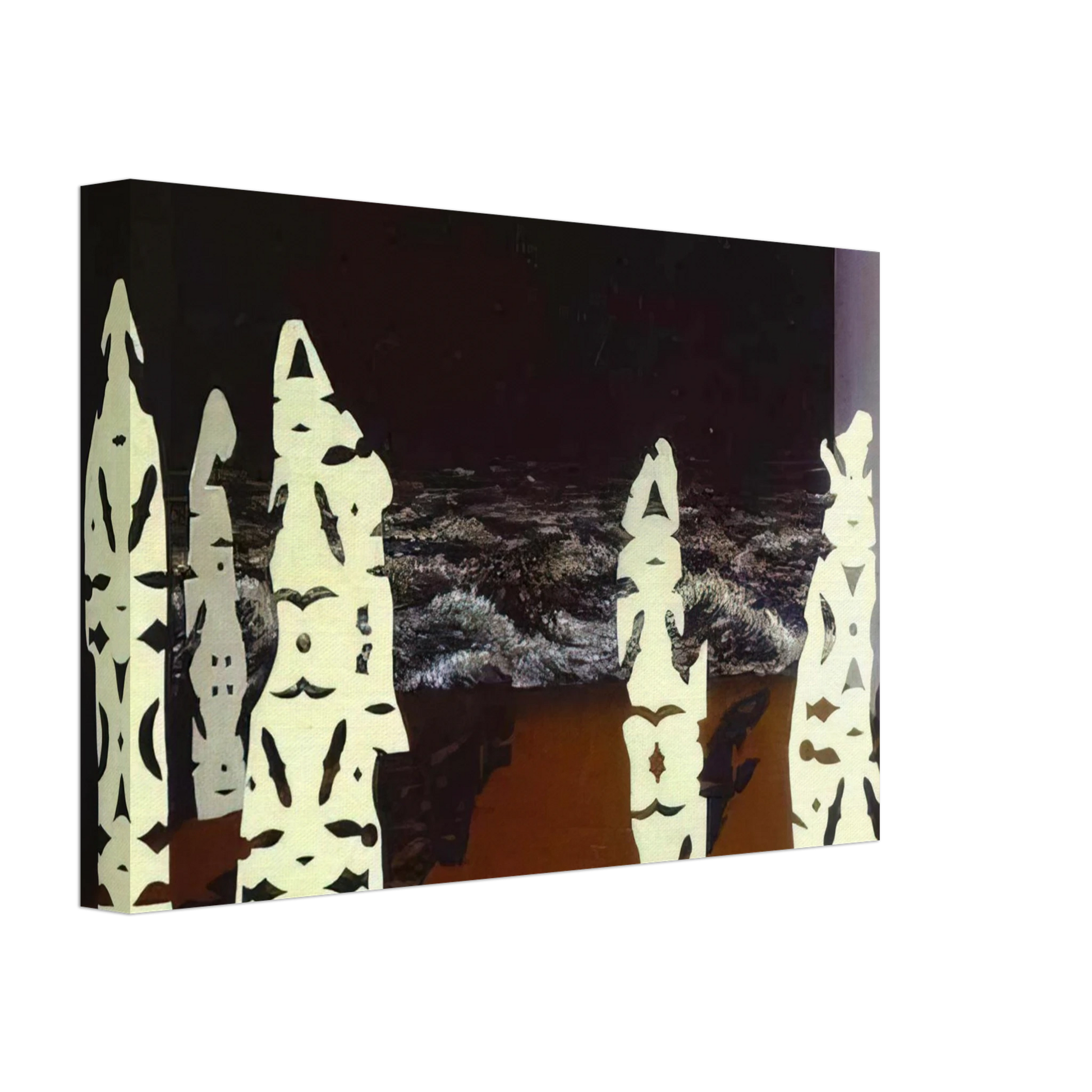 Rene Magritte - THE FINERY OF THE STORM 1927 Canvas - 40x60 cm / 16x24 inches-canvas