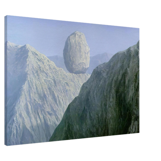 Rene Magritte - THE GLASS KEY 1959 Canvas - 20x30 cm / 8x12 inches-canvas