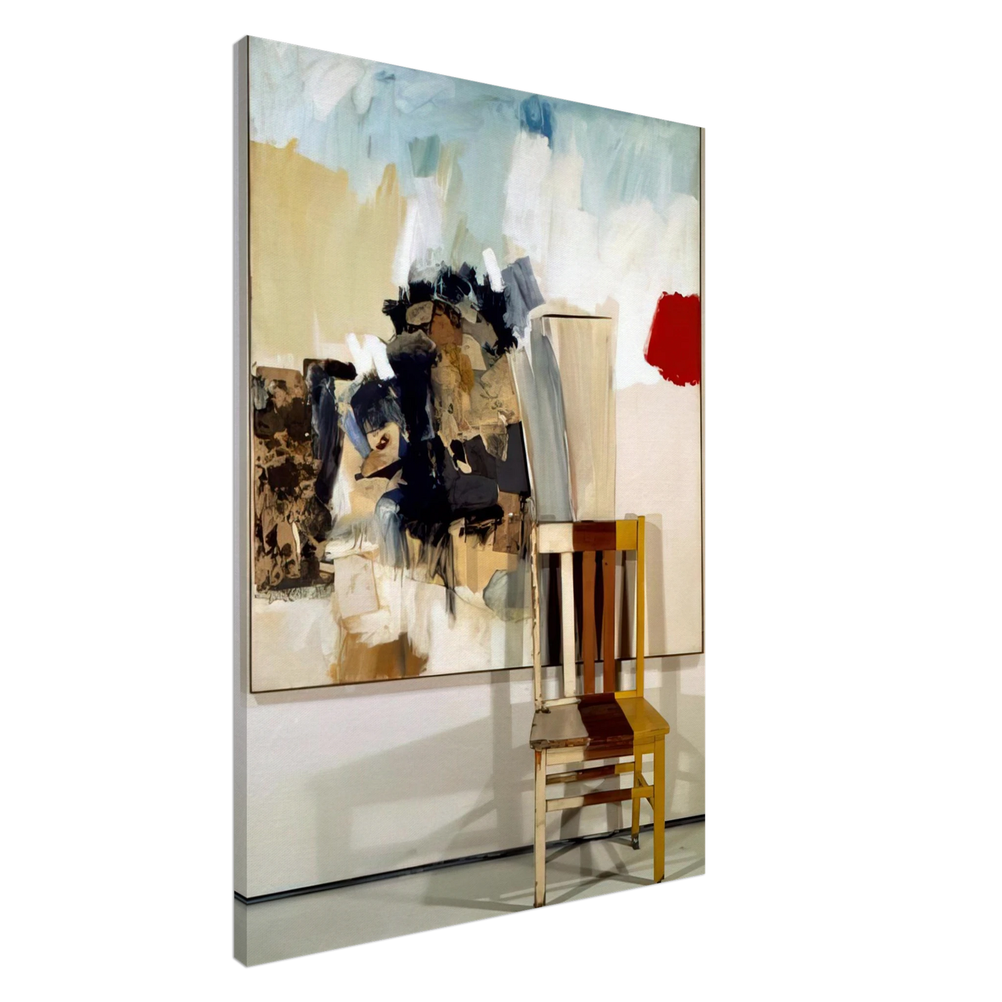 Robert Rauschenberg - PILGRIM 1960 1 Canvas - 20x30 cm / 8x12 inches-canvas