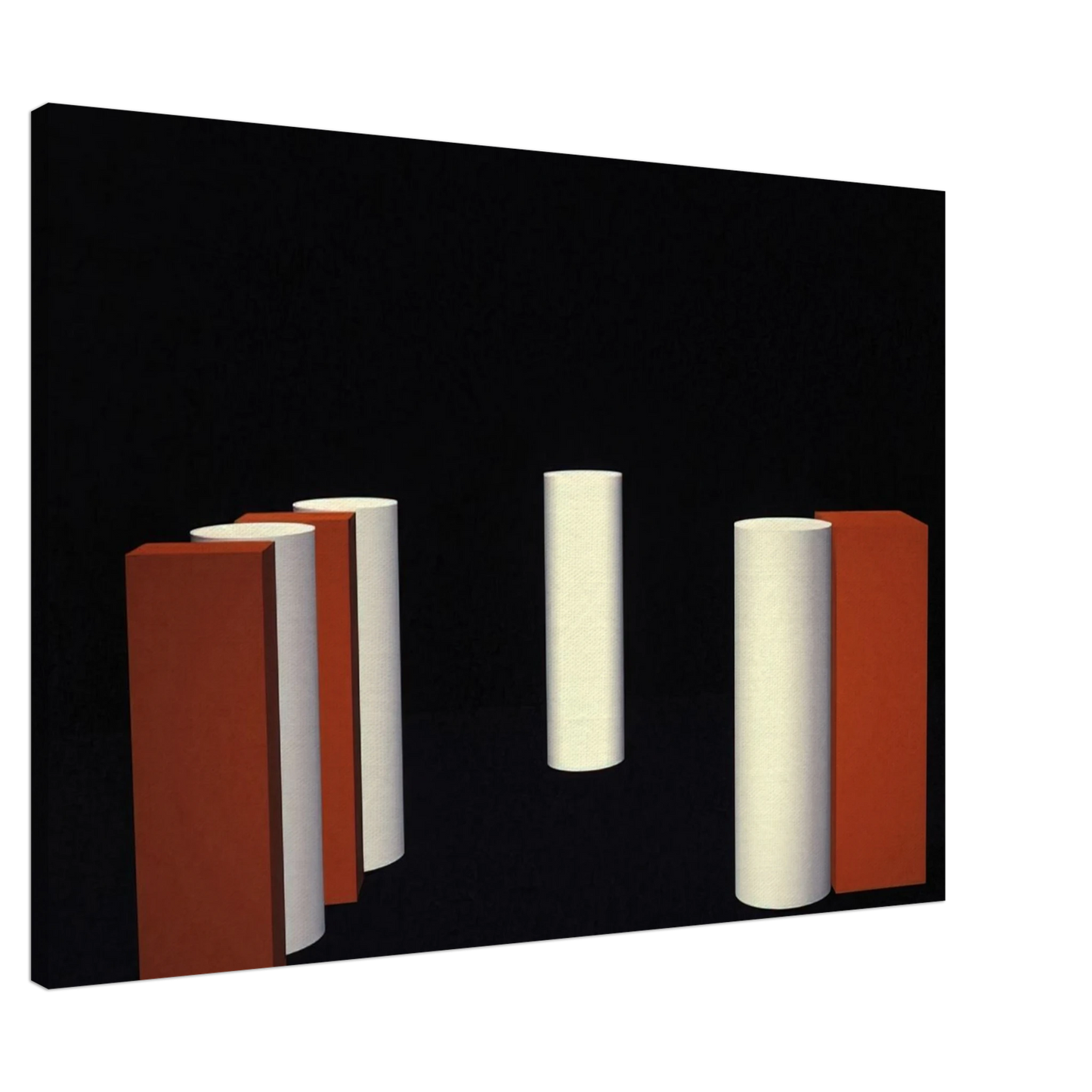 Lygia Pape - Ballet Neoconcreto # 1 - 1958 Canvas - 20x30 cm / 8x12 inches-canvas