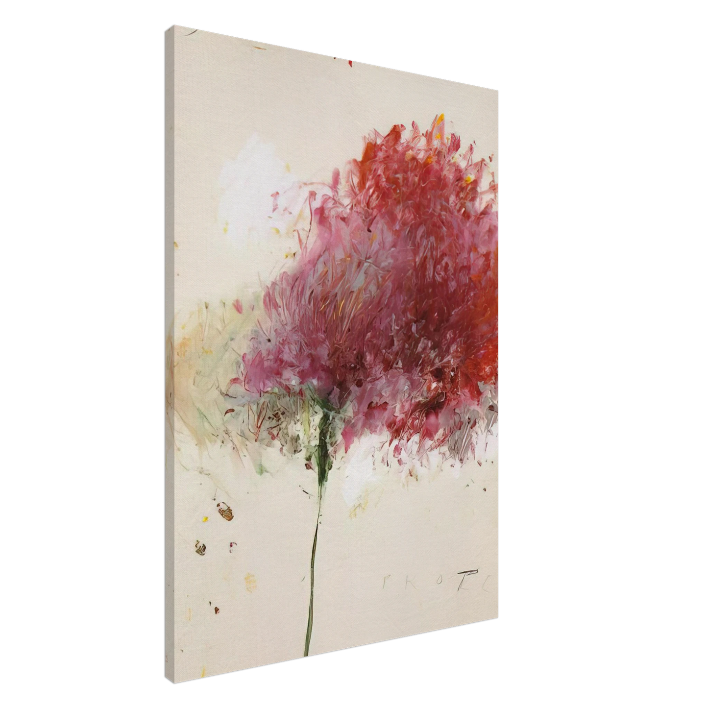 Cy Twombly - Proteus Canvas - 20x30 cm / 8x12 inches-canvas