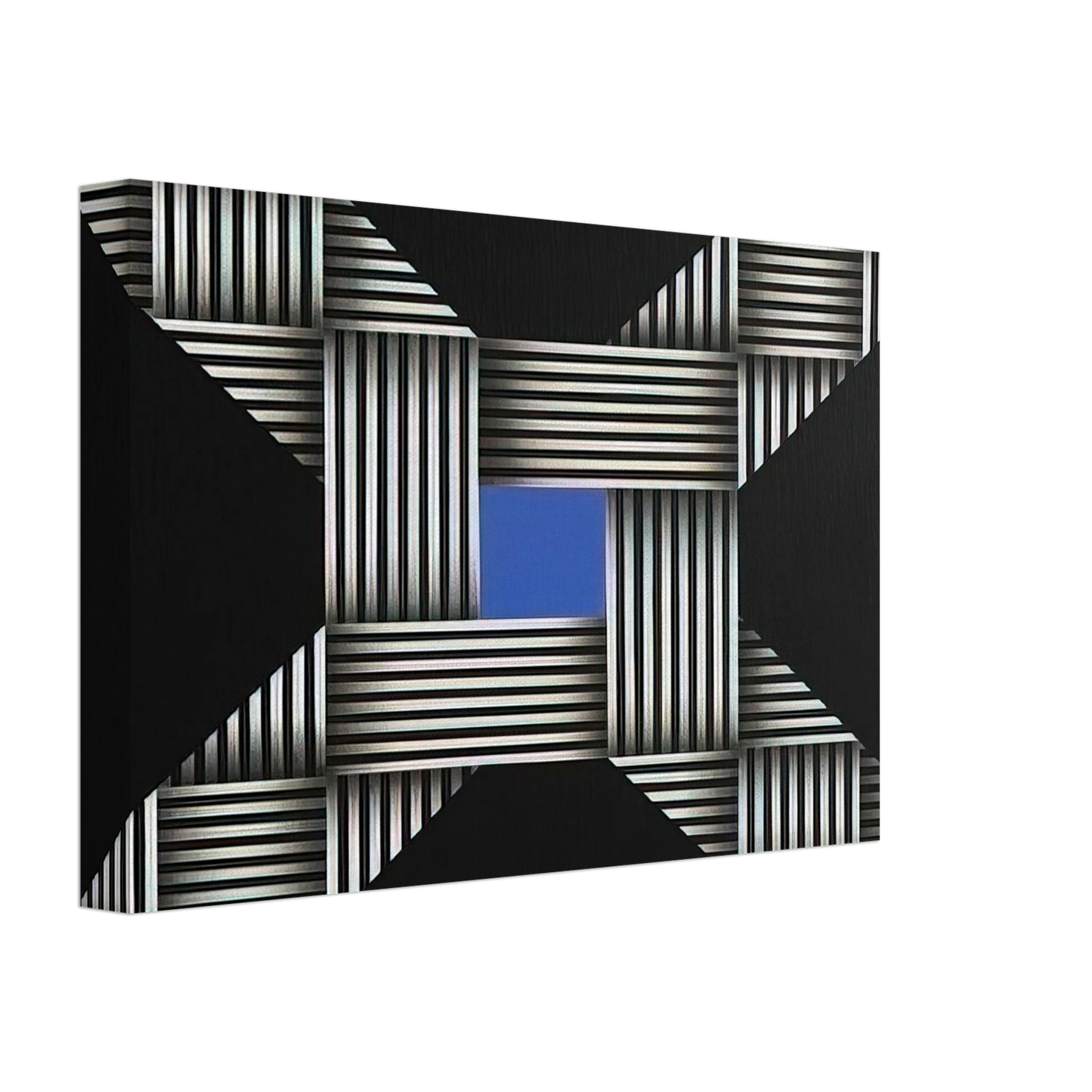 Omar Rayo - O.V.N.I. - 1967 Canvas - 40x60 cm / 16x24 inches-canvas